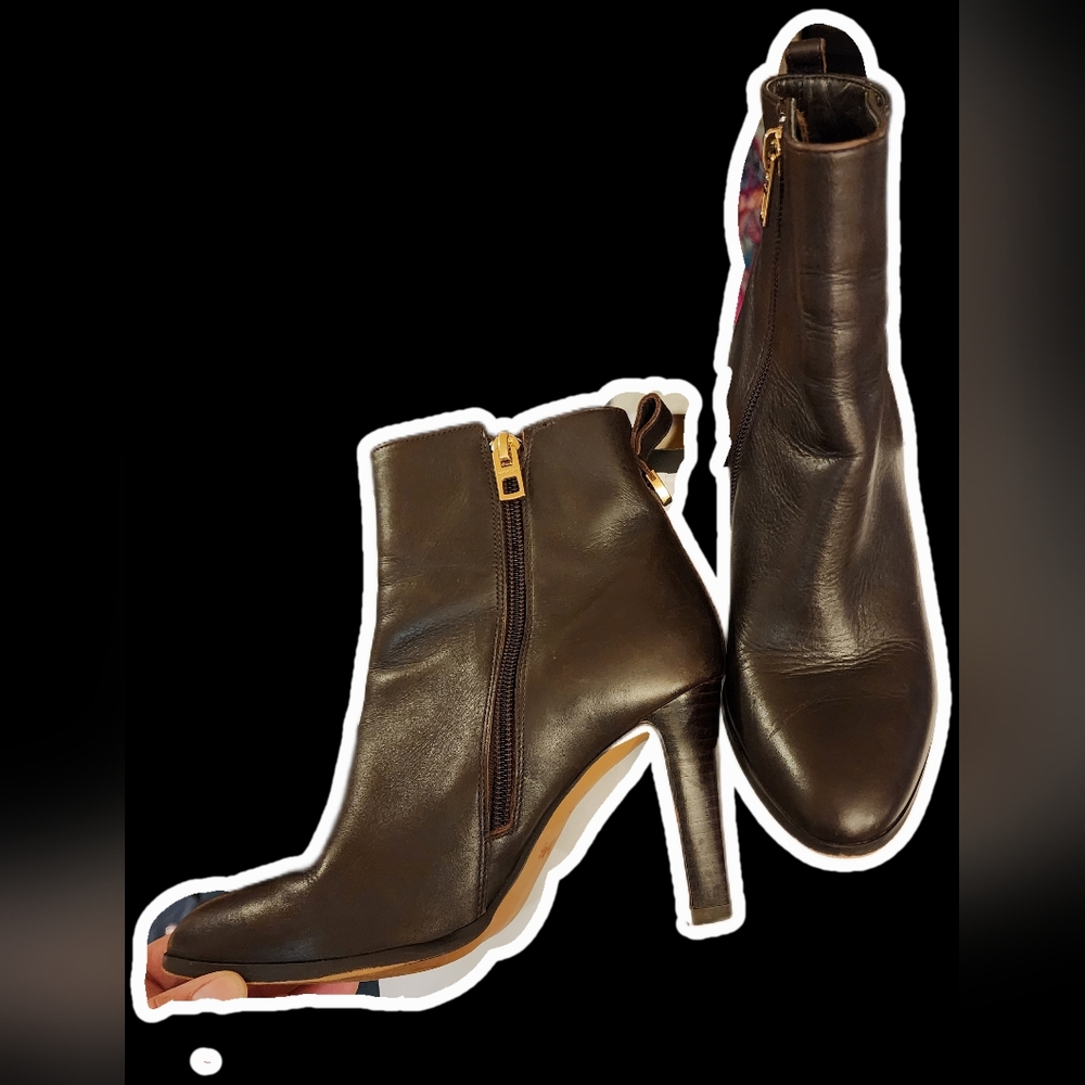 Coach Jemma Boot Dark Brown